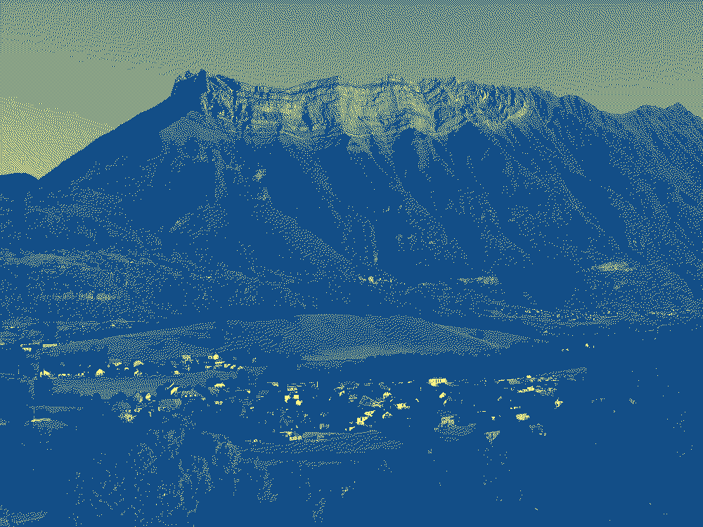une image de la dent de l'Arclusaz